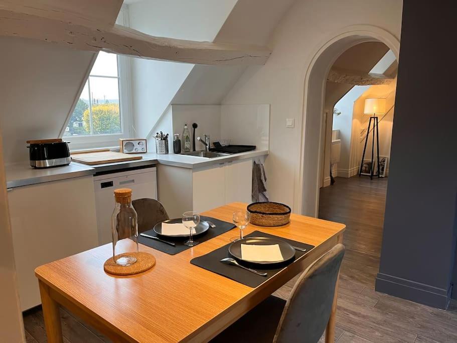 ורנו Appartement Avec Terrasse En Plein Coeur De Vernon מראה חיצוני תמונה